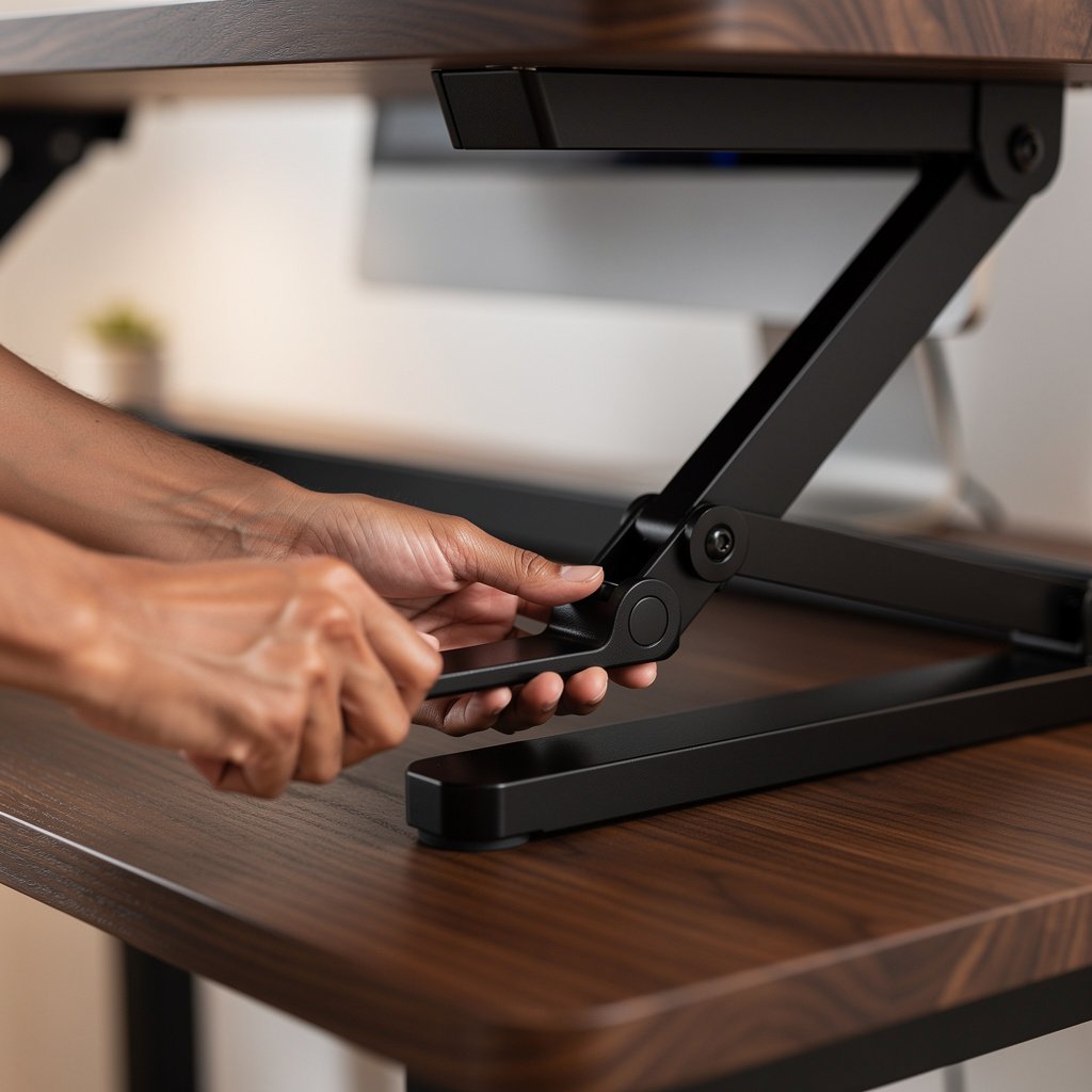 standing desk converter - Illustration 2