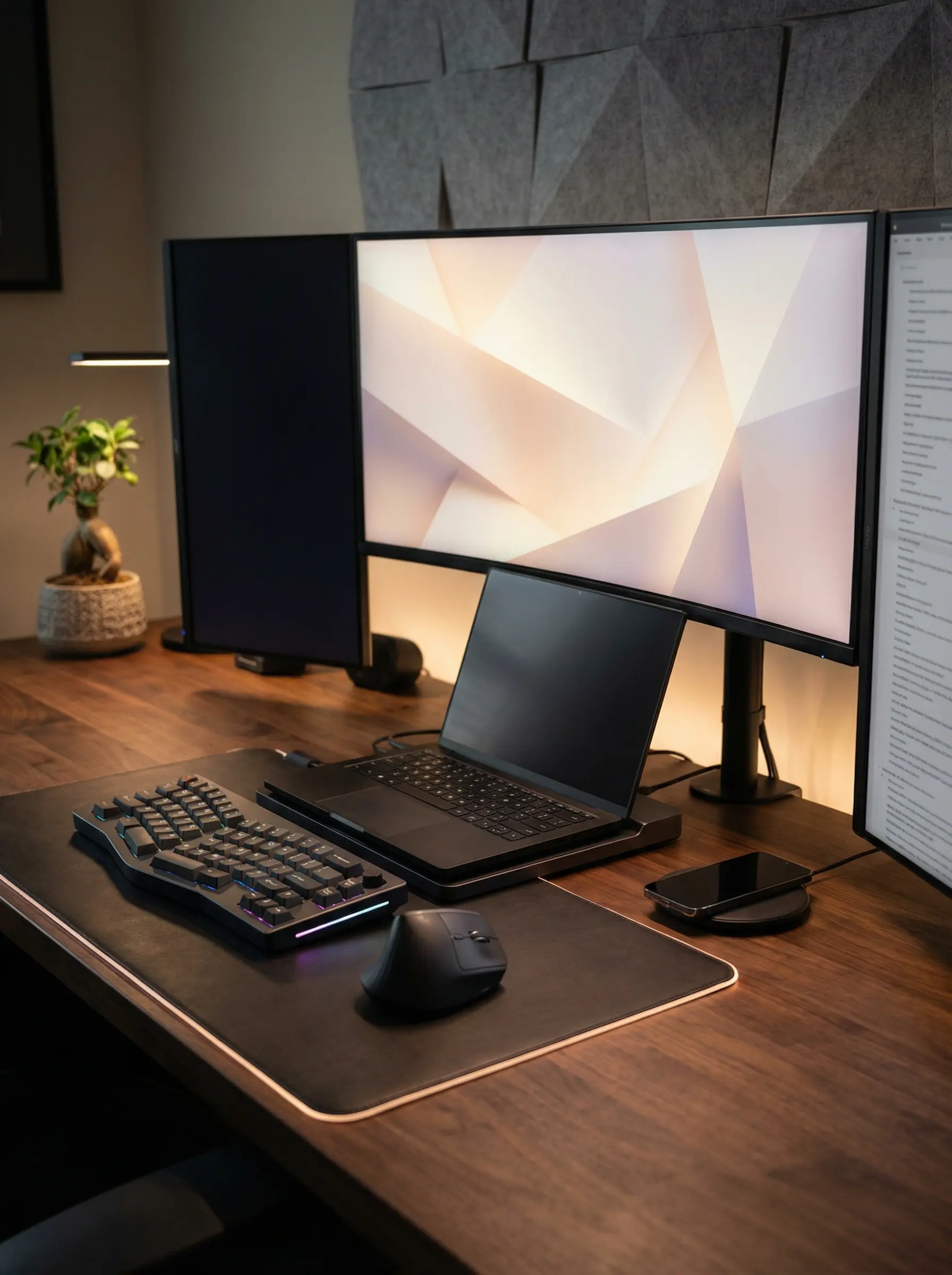 High resolution cinematic photorealistic 202604061820 Desk Setup Guru