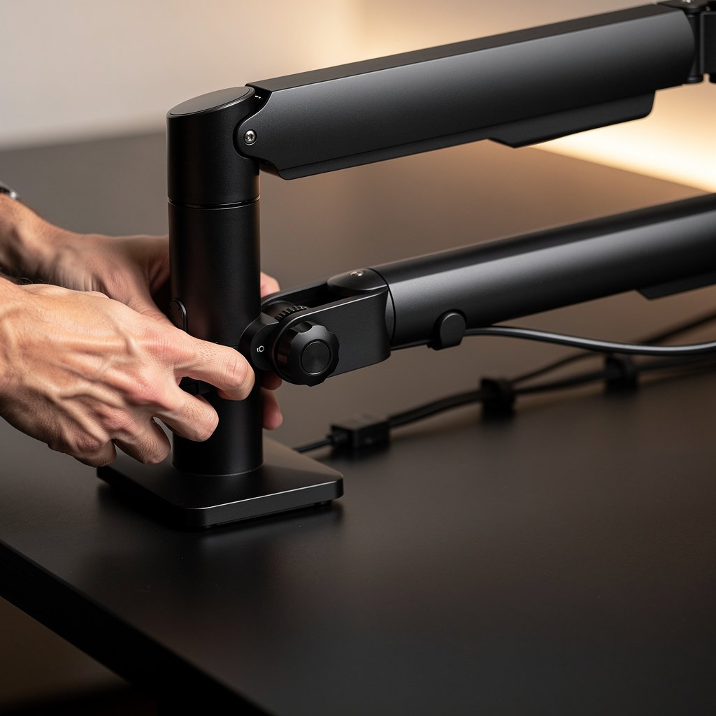gaming desk setup - Illustration 2