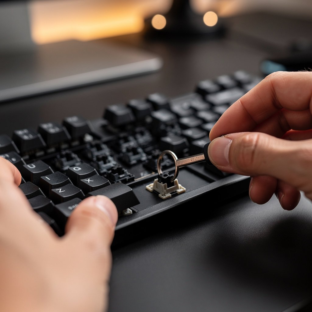 mechanical keyboard for office - Illustration 2
