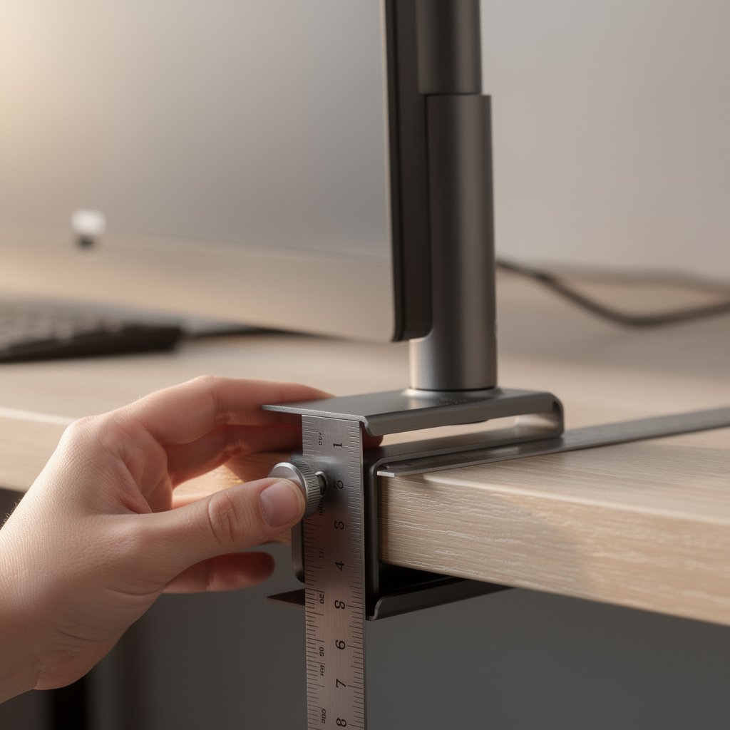 monitor arm for desk - Illustration 2