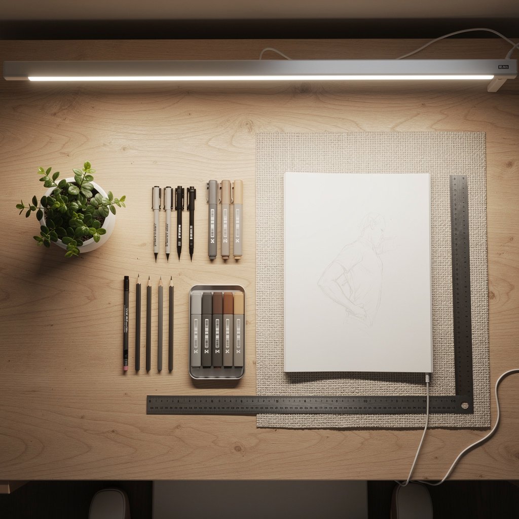 Best desk lamp for artists 7 Proven Picks for Color Accuracy 3 best desk lamp for artists - Illustration 3